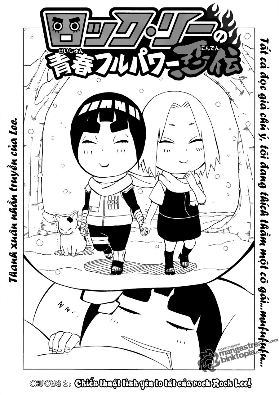 Cửu Vĩ Hồ Ly Ngoại Truyện Rock Lee Chapter 2 - Trang 2