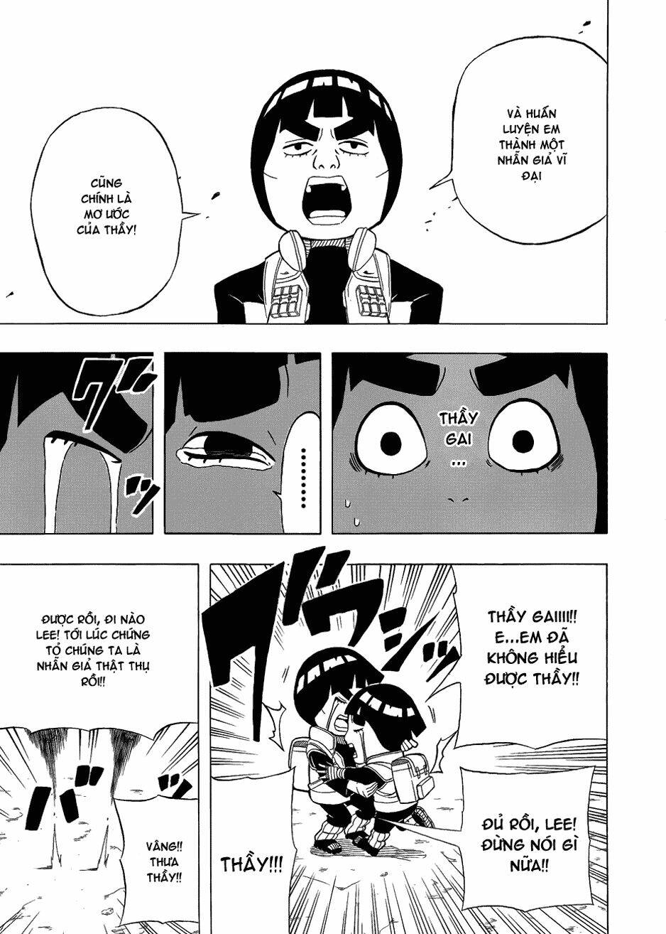 Cửu Vĩ Hồ Ly Ngoại Truyện Rock Lee Chapter 1 - Trang 2