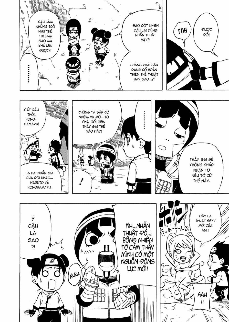 Cửu Vĩ Hồ Ly Ngoại Truyện Rock Lee Chapter 1 - Trang 2