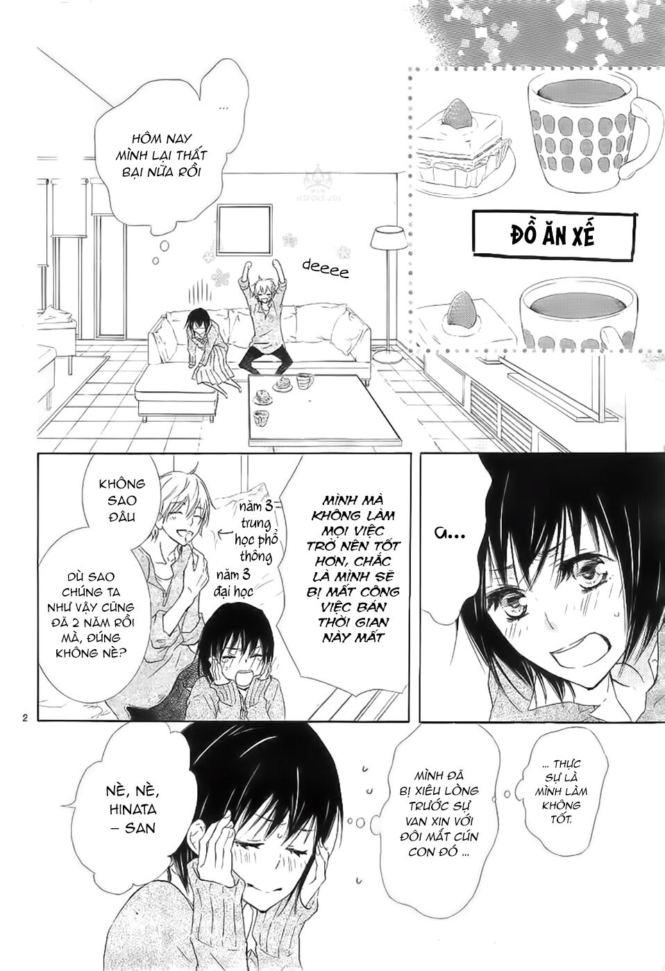 Suteinu Ni Honey Toast Chapter 1 - Trang 2