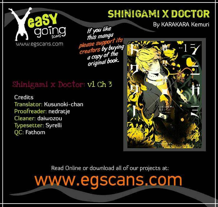 Shinigami X Doctor Chapter 3 - Trang 2