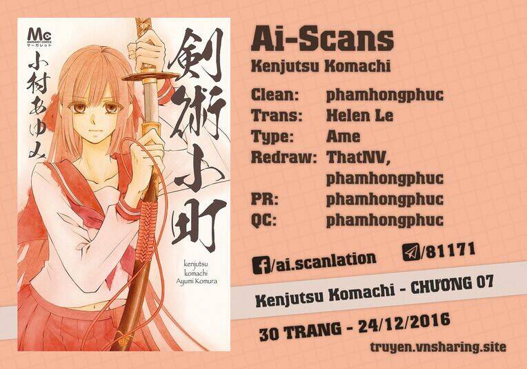 Kenjutsu Komachi Chapter 7 - Trang 2