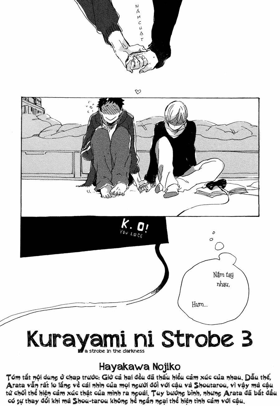 Kurayami Ni Strobe Chapter 3 - Trang 2