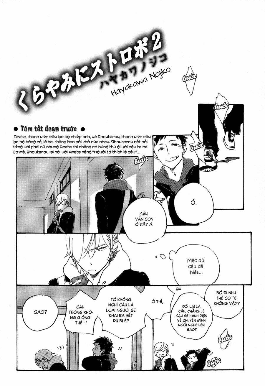 Kurayami Ni Strobe Chapter 2 - Trang 2