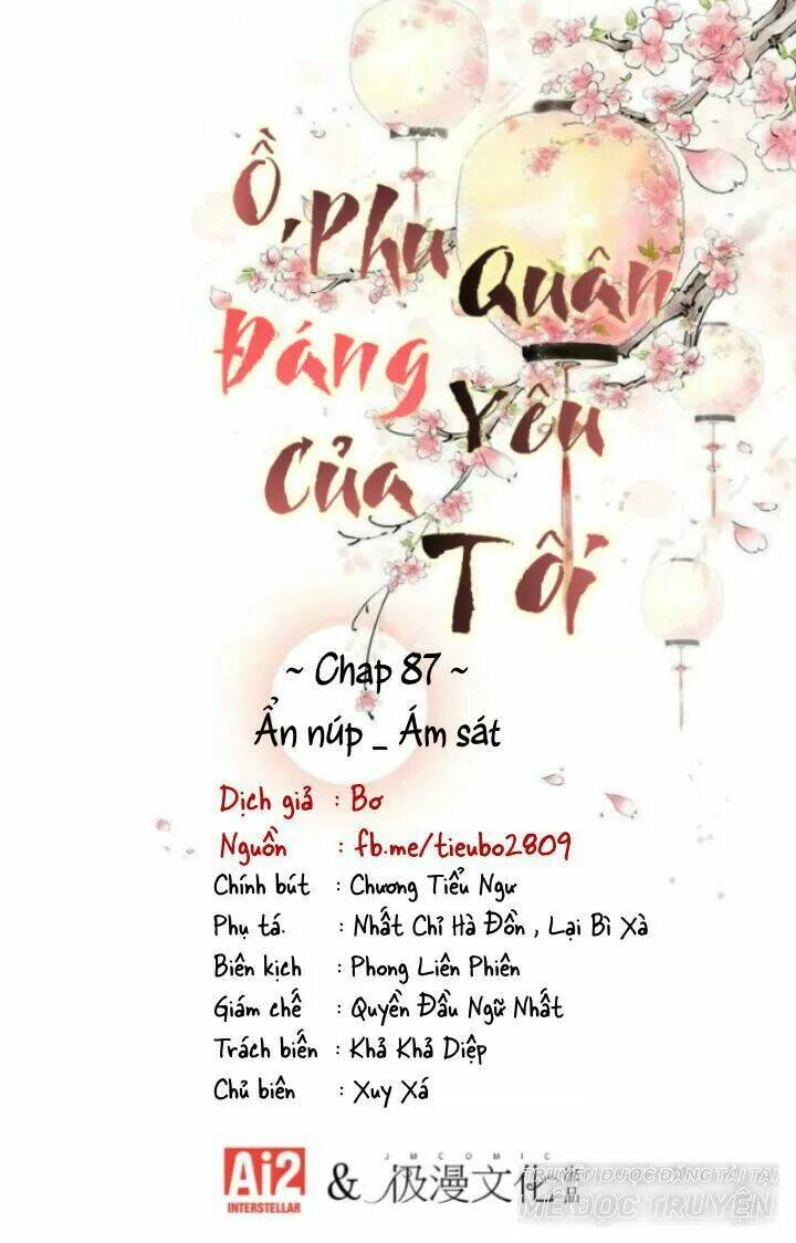 Ồ, Phu Quân Đáng Yêu Của Tôi! Chapter 87 - Trang 2