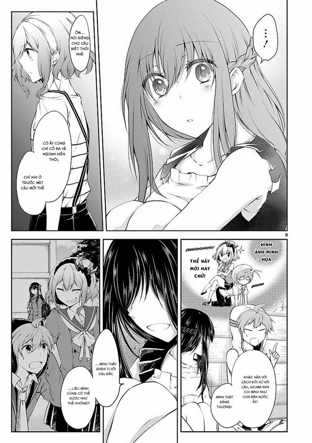 Hensokukei Quadrangle Chapter 14 - Trang 2