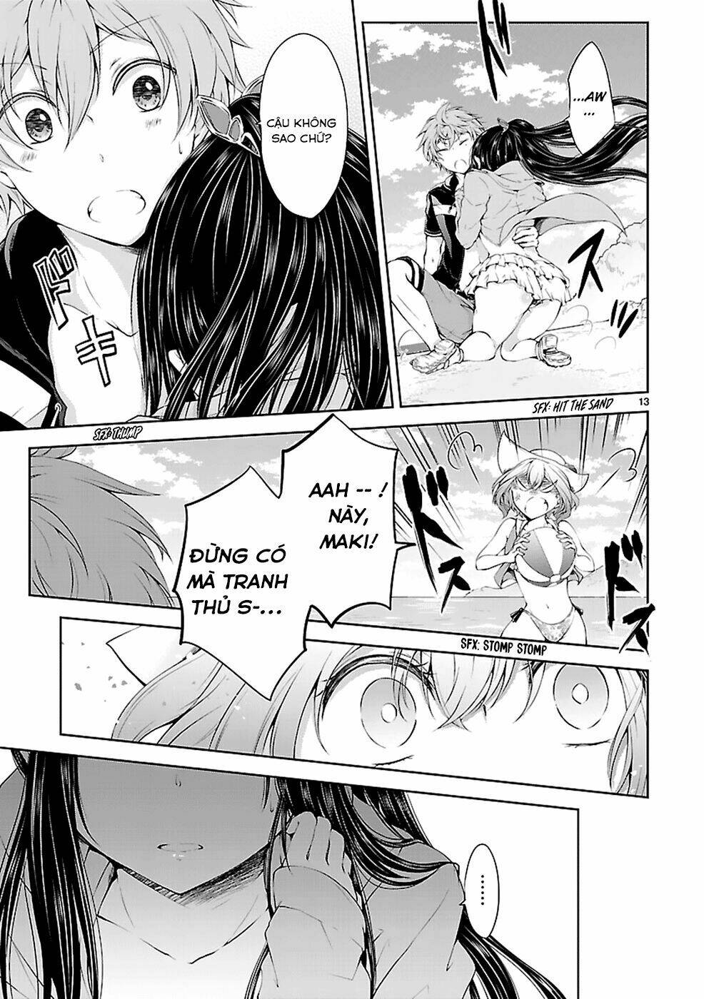 Hensokukei Quadrangle Chapter 13 - Trang 2