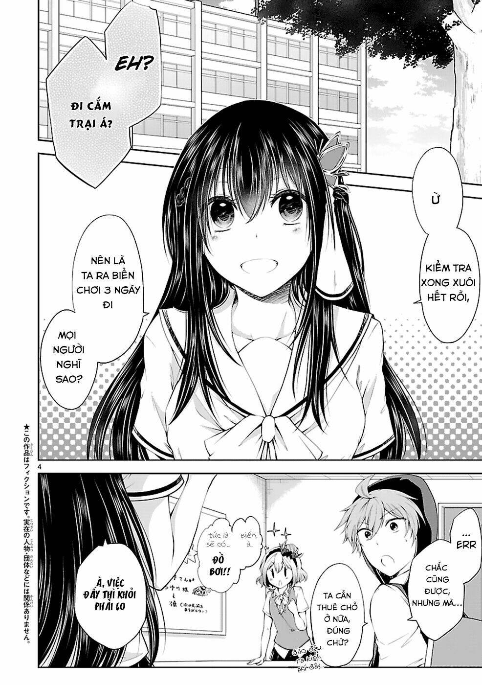 Hensokukei Quadrangle Chapter 13 - Trang 2