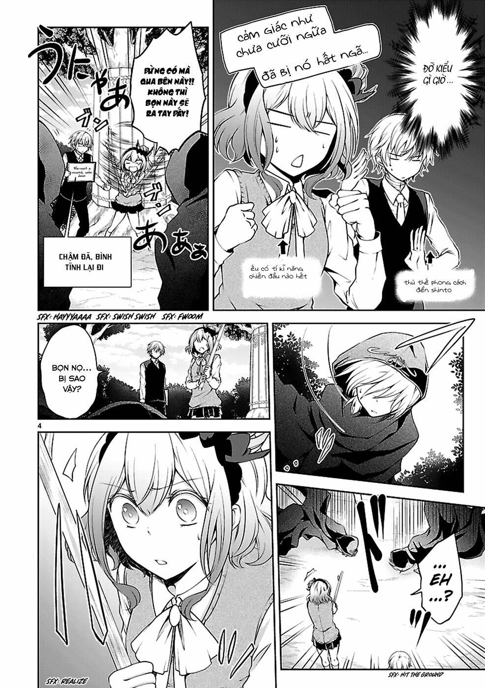 Hensokukei Quadrangle Chapter 11 - Trang 2