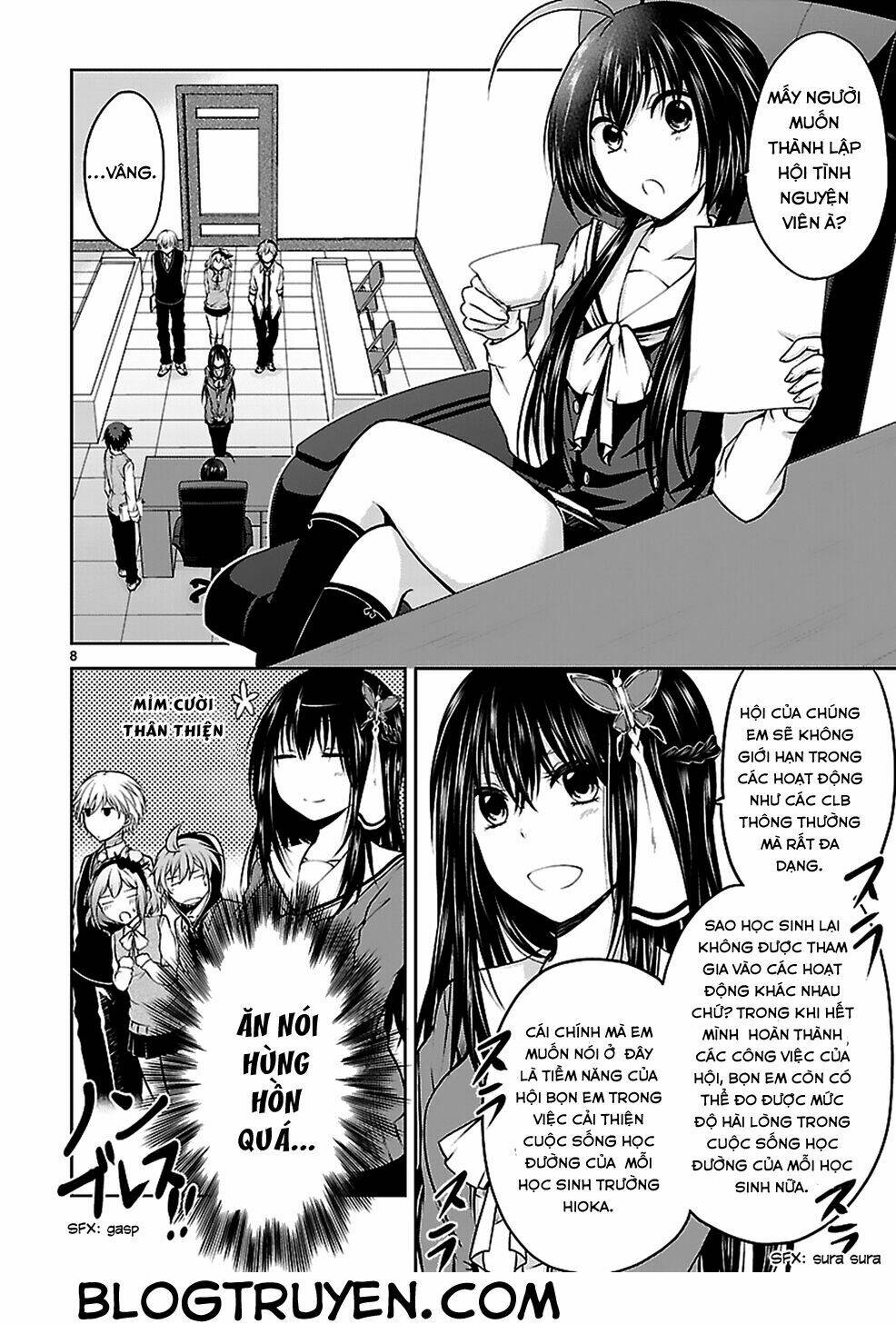 Hensokukei Quadrangle Chapter 8 - Trang 2