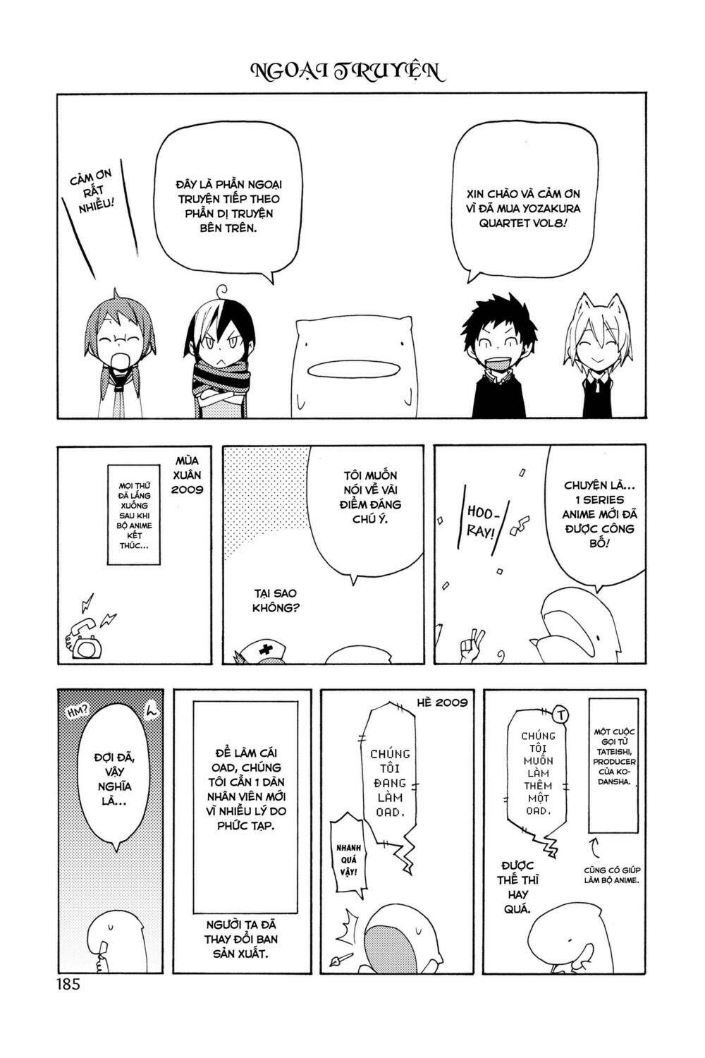 Yozakura Quartet Chapter 44.5 - Trang 2