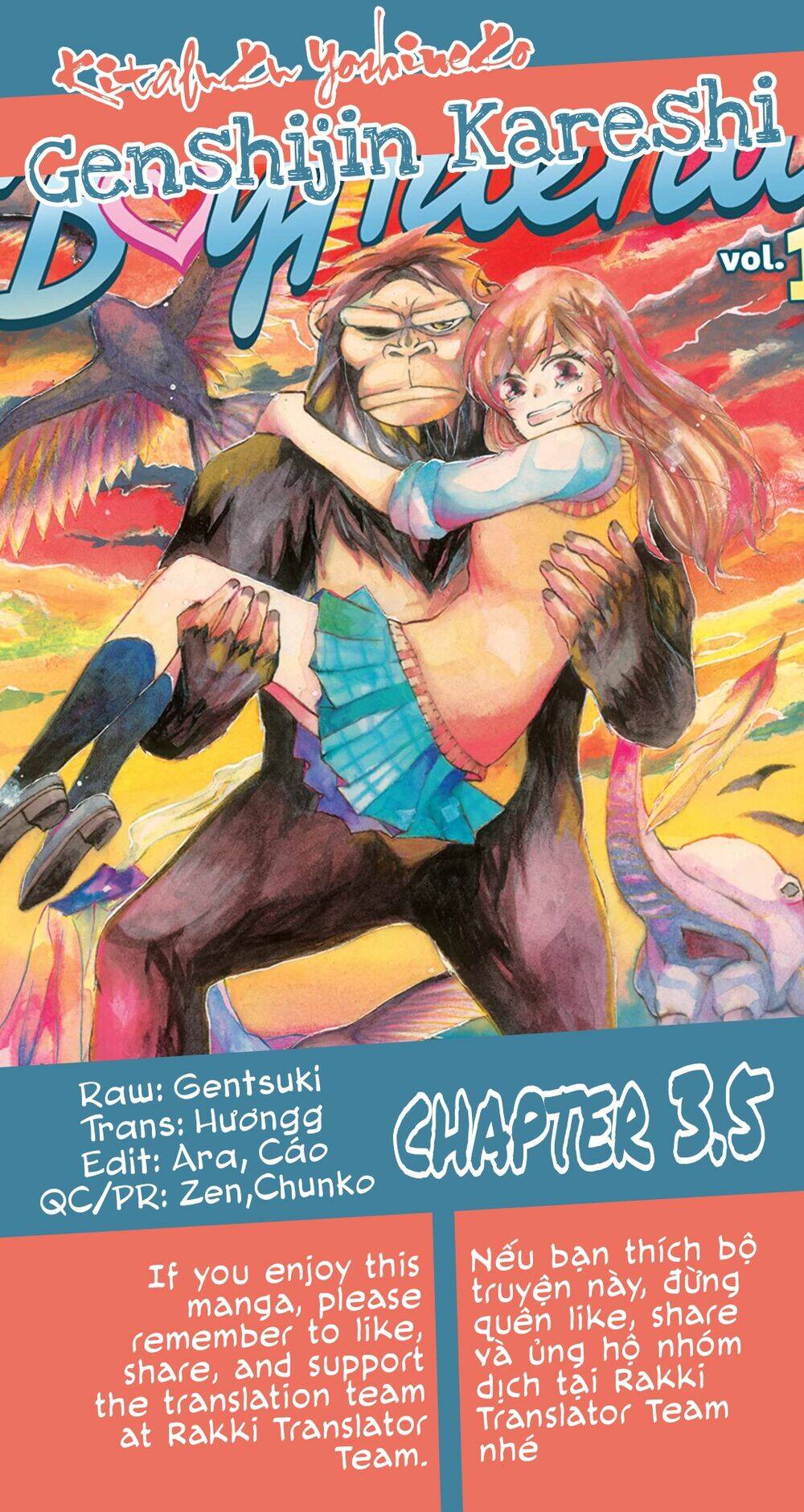 Genshijin Kareshi Chapter 3.5 - Trang 2