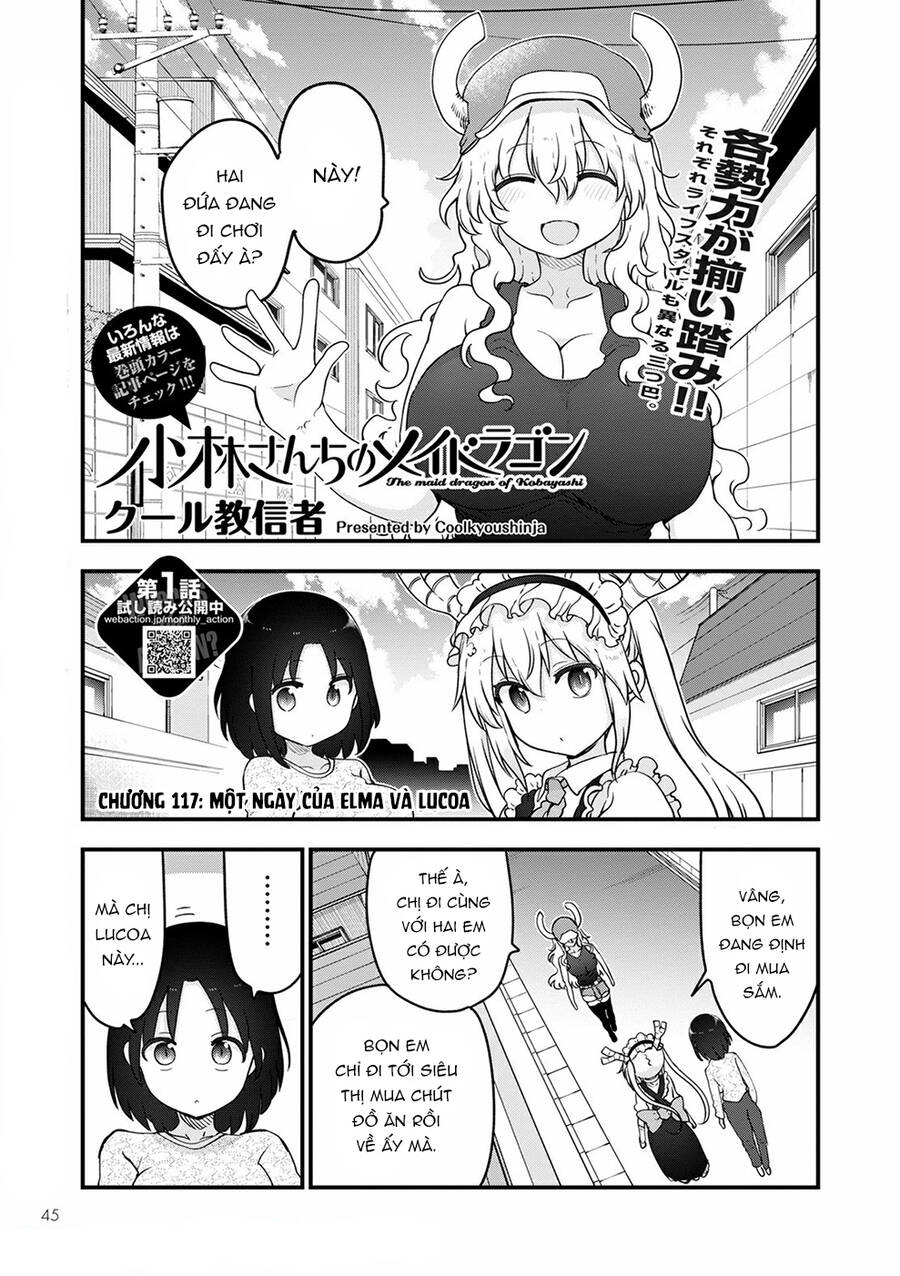 The Maid Dragon Of Kobayashi Chapter 117 - Trang 2