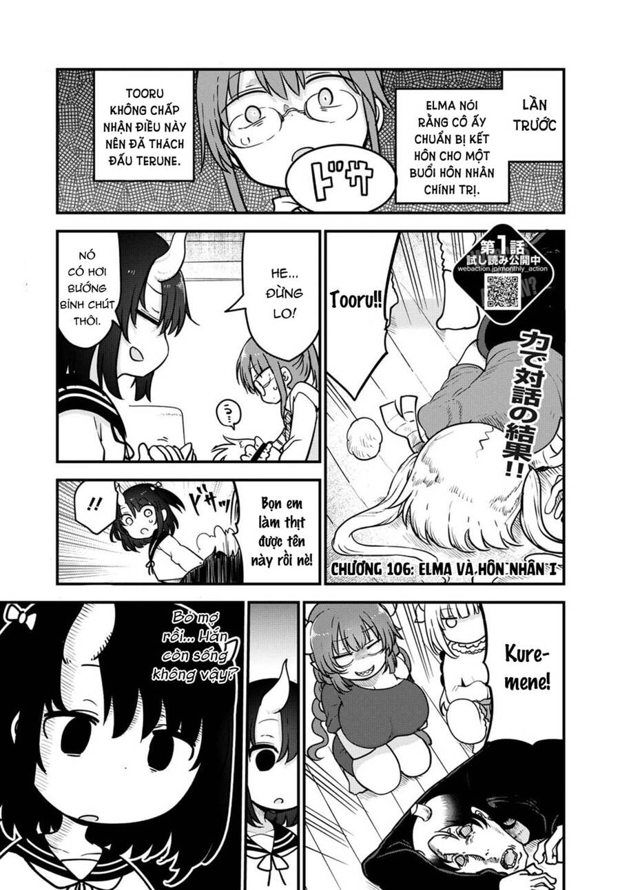 The Maid Dragon Of Kobayashi Chapter 106 - Trang 2