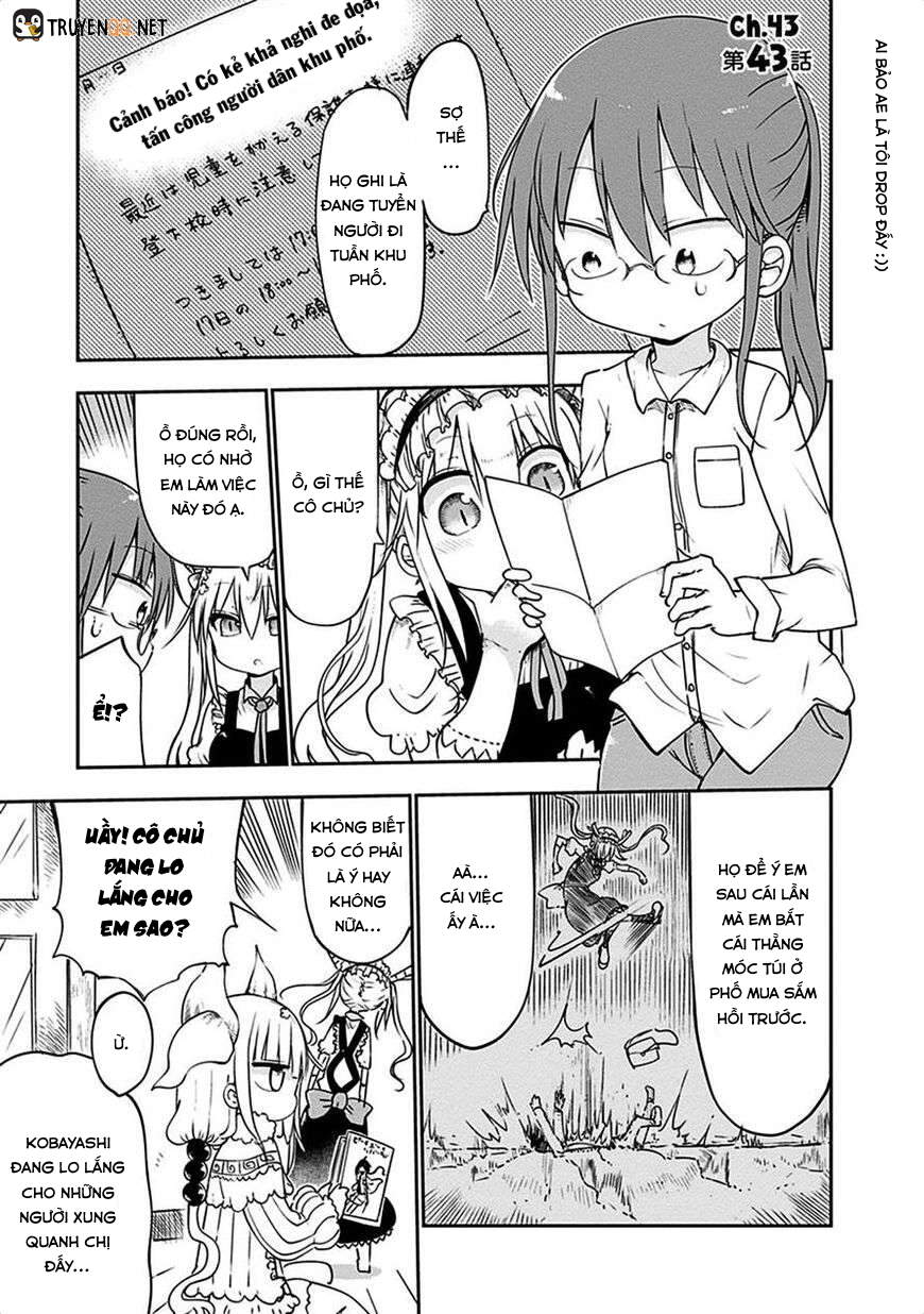 The Maid Dragon Of Kobayashi Chapter 43 - Trang 2