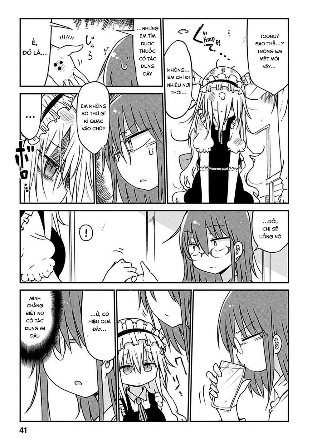 The Maid Dragon Of Kobayashi Chapter 42 - Trang 2