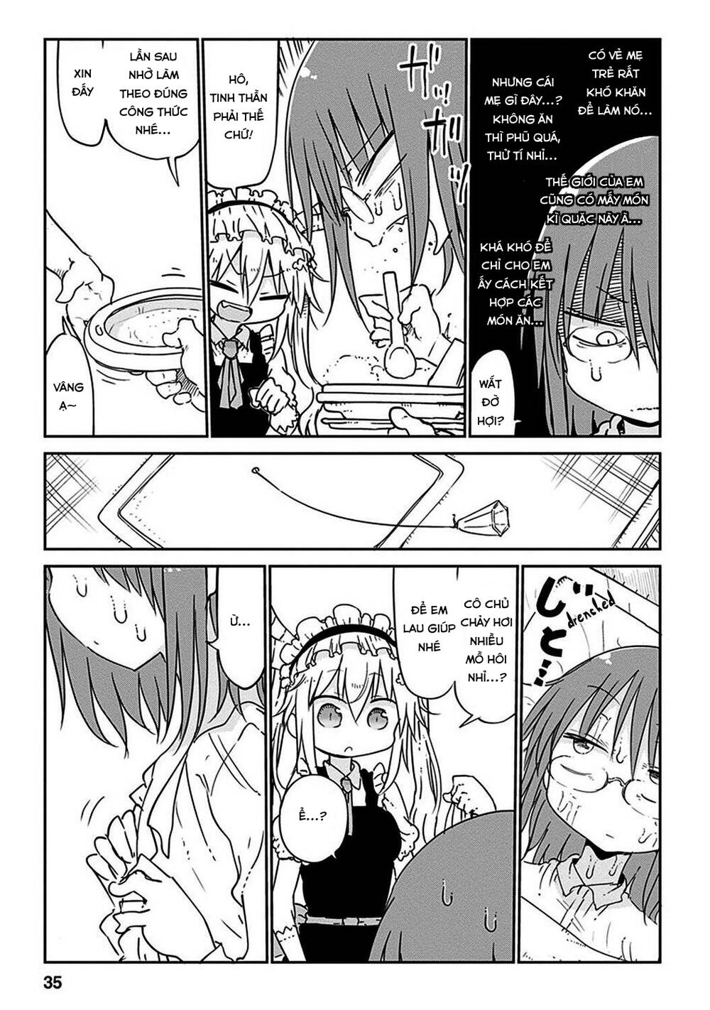 The Maid Dragon Of Kobayashi Chapter 42 - Trang 2