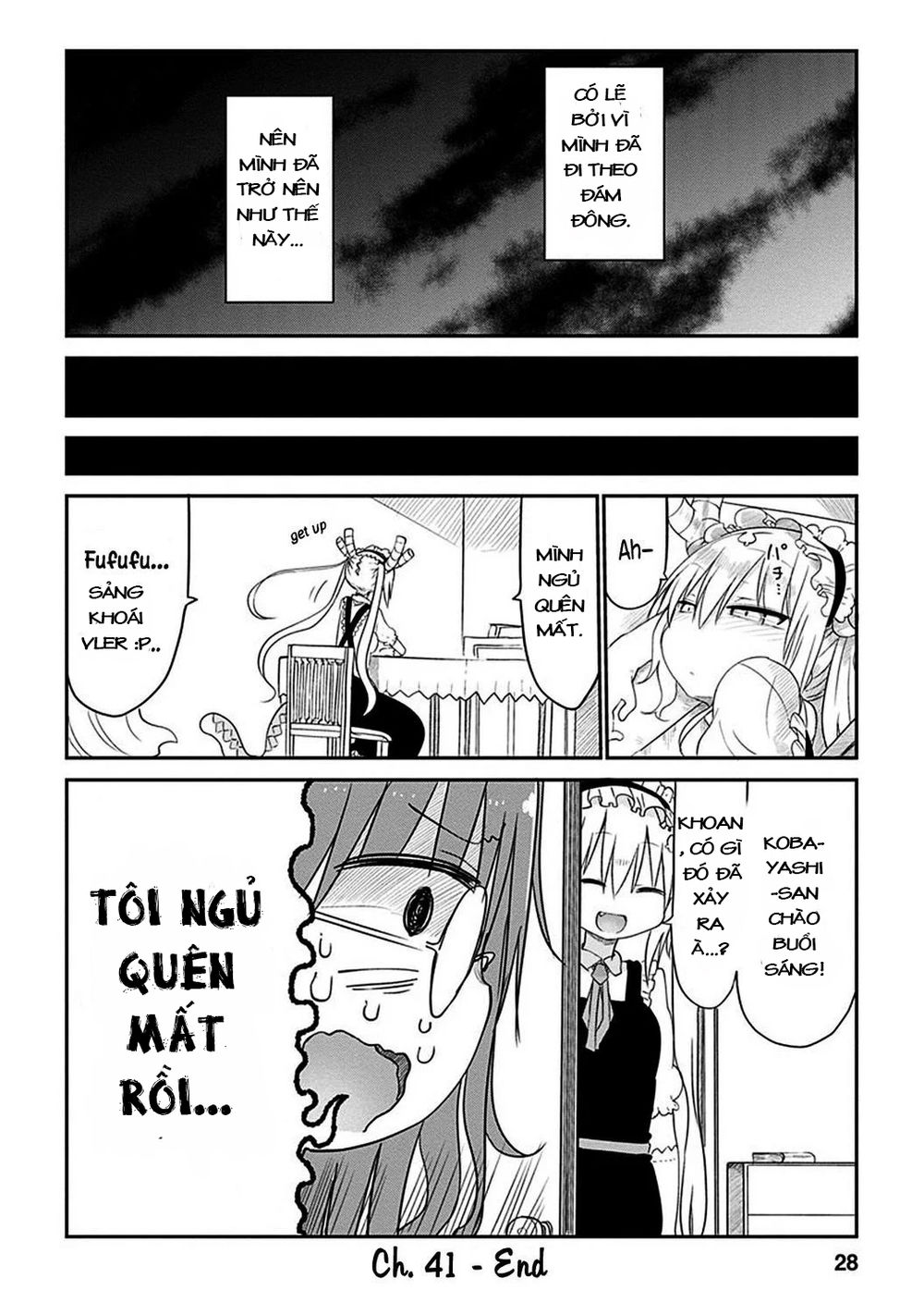 The Maid Dragon Of Kobayashi Chapter 41 - Trang 2