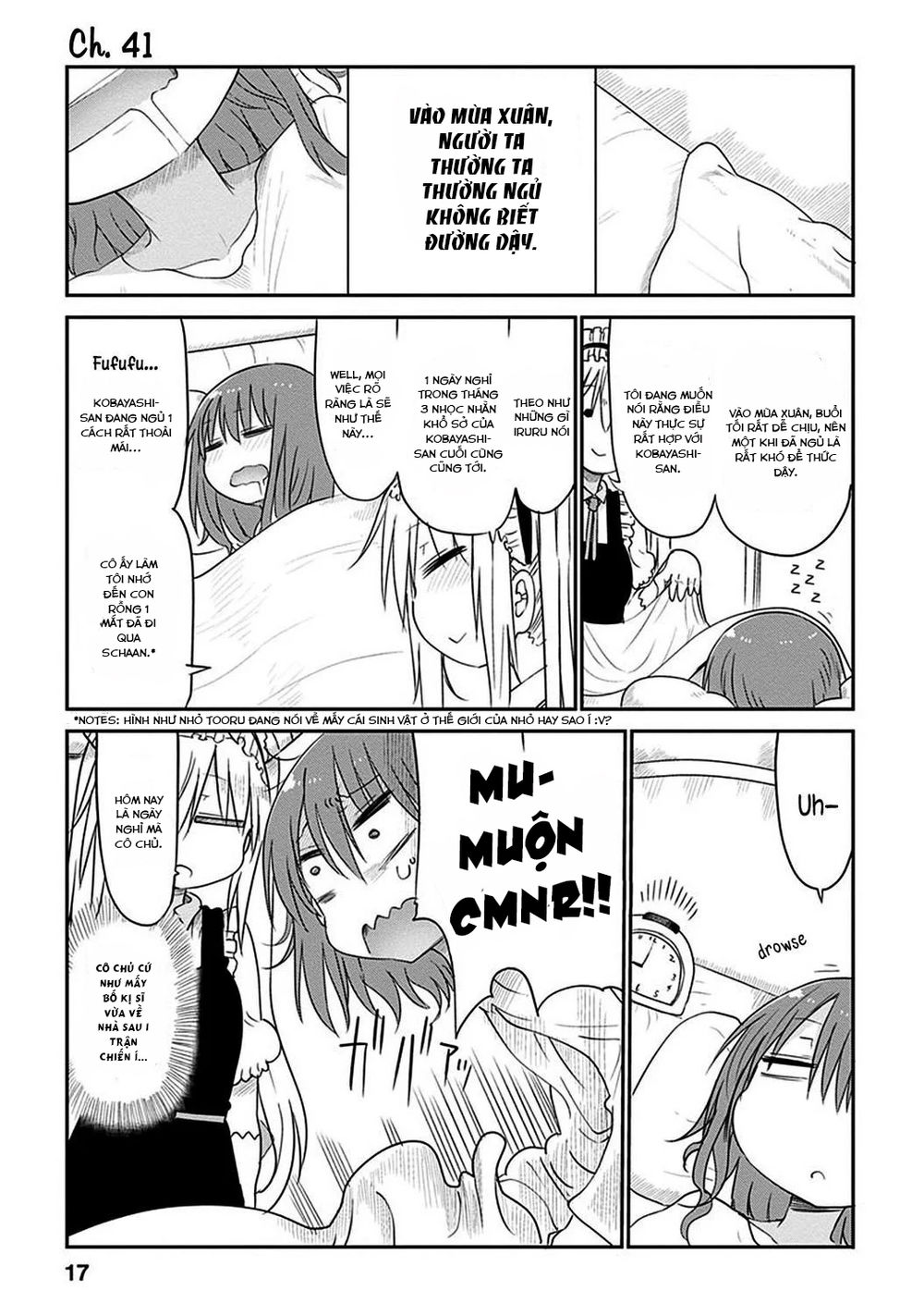 The Maid Dragon Of Kobayashi Chapter 41 - Trang 2