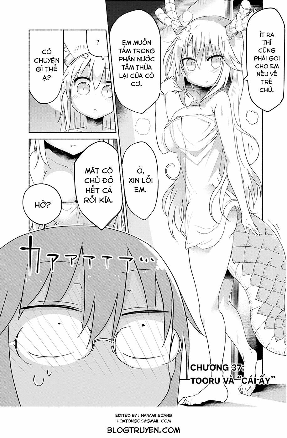 The Maid Dragon Of Kobayashi Chapter 37 - Trang 2