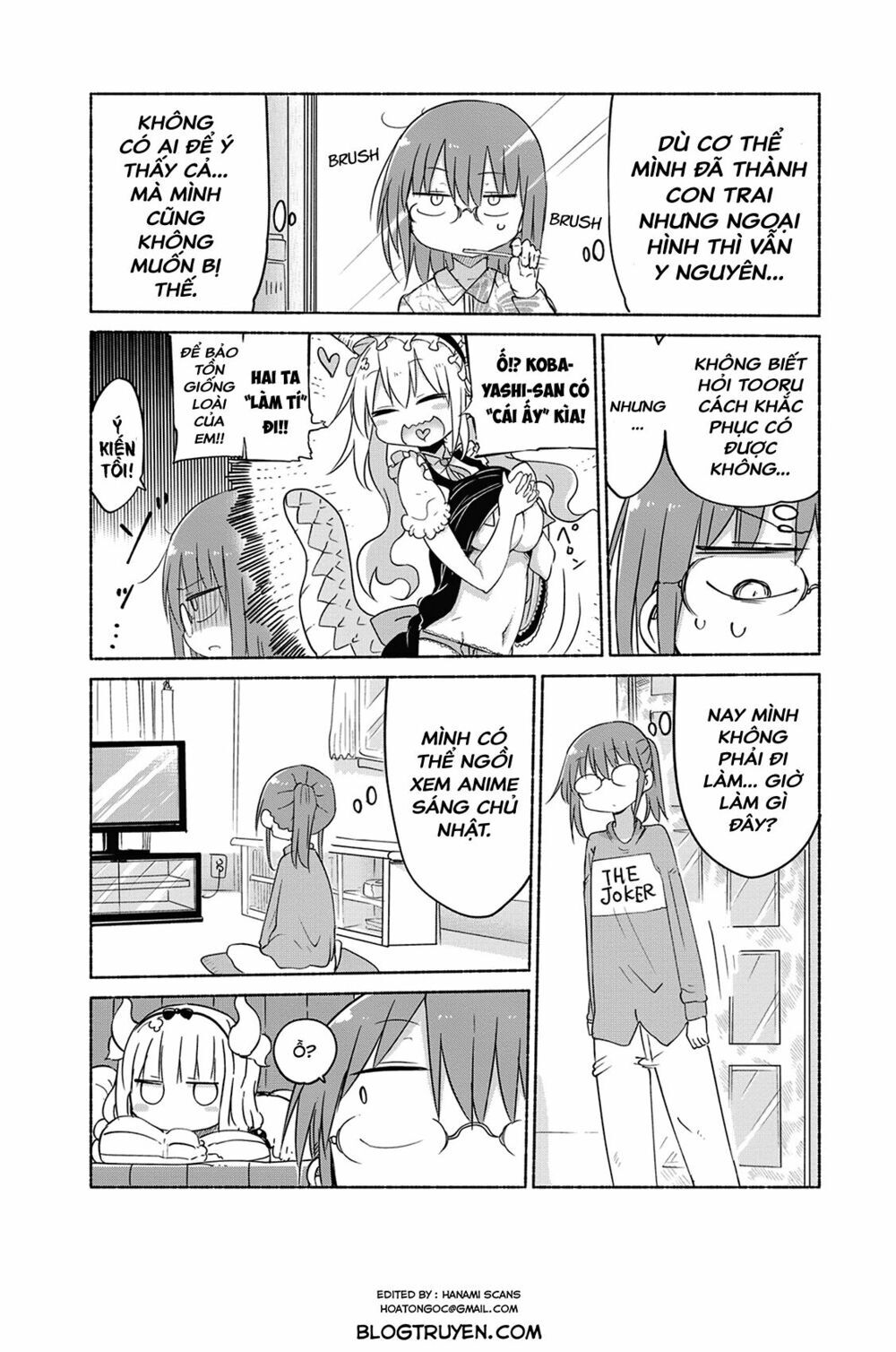 The Maid Dragon Of Kobayashi Chapter 37 - Trang 2