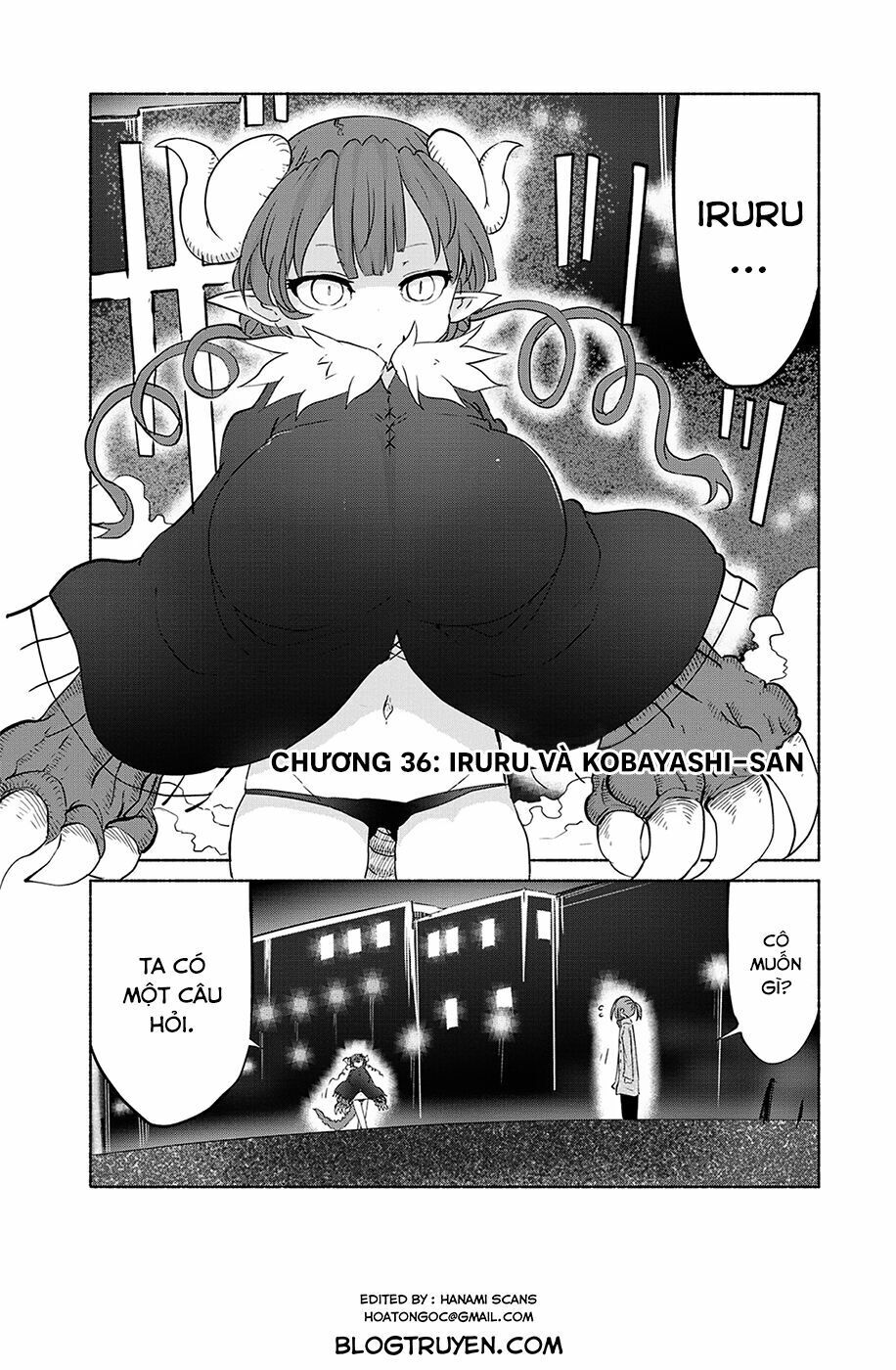 The Maid Dragon Of Kobayashi Chapter 36 - Trang 2