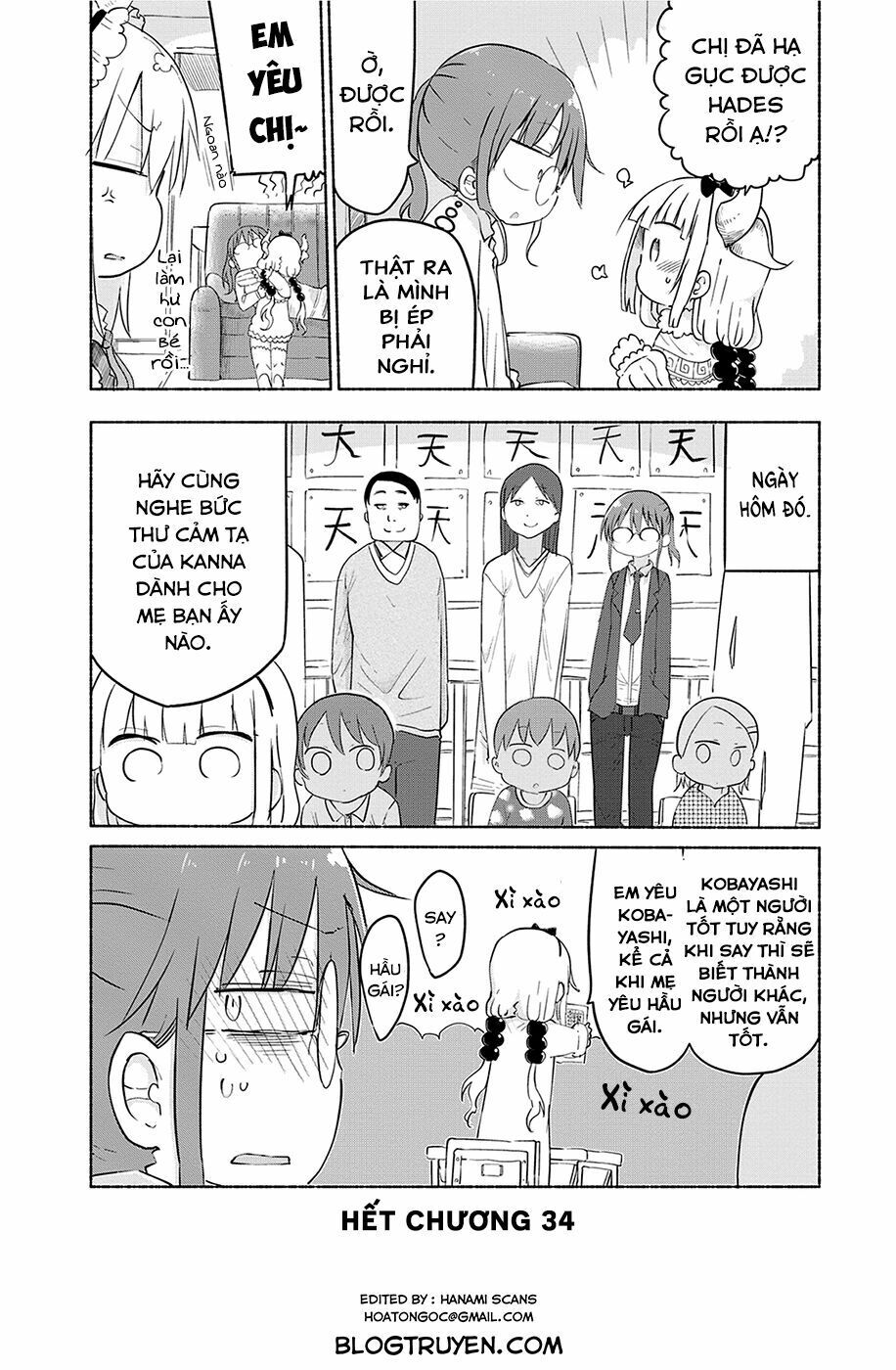 The Maid Dragon Of Kobayashi Chapter 34 - Trang 2