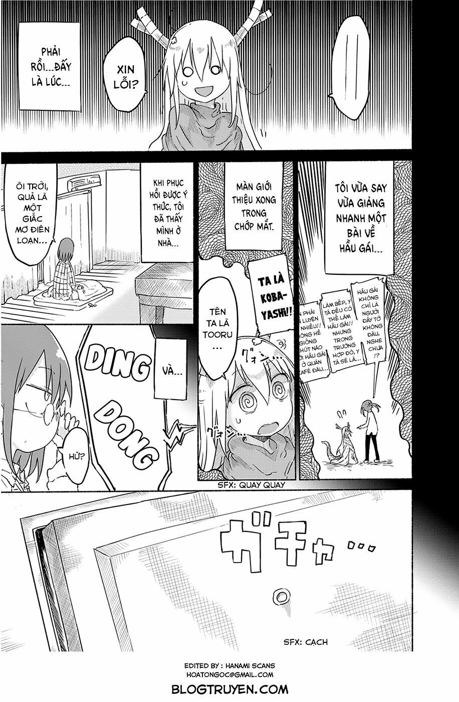 The Maid Dragon Of Kobayashi Chapter 32 - Trang 2