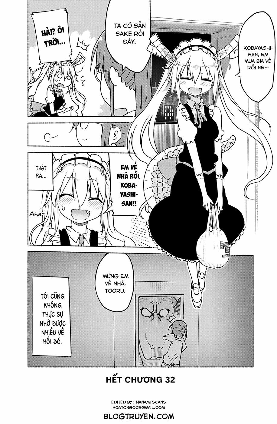 The Maid Dragon Of Kobayashi Chapter 32 - Trang 2