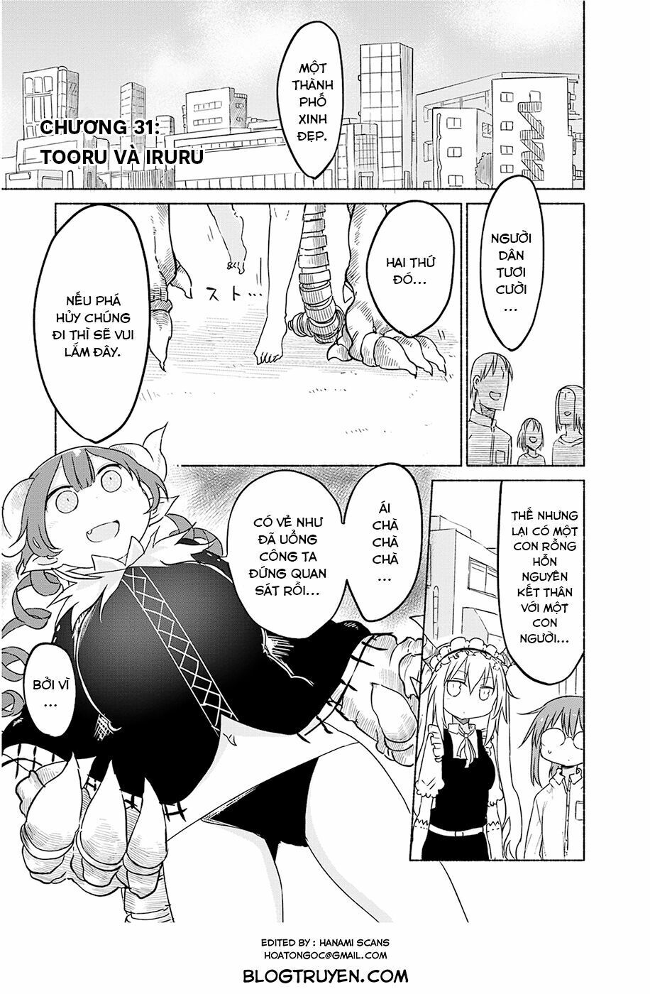 The Maid Dragon Of Kobayashi Chapter 31 - Trang 2