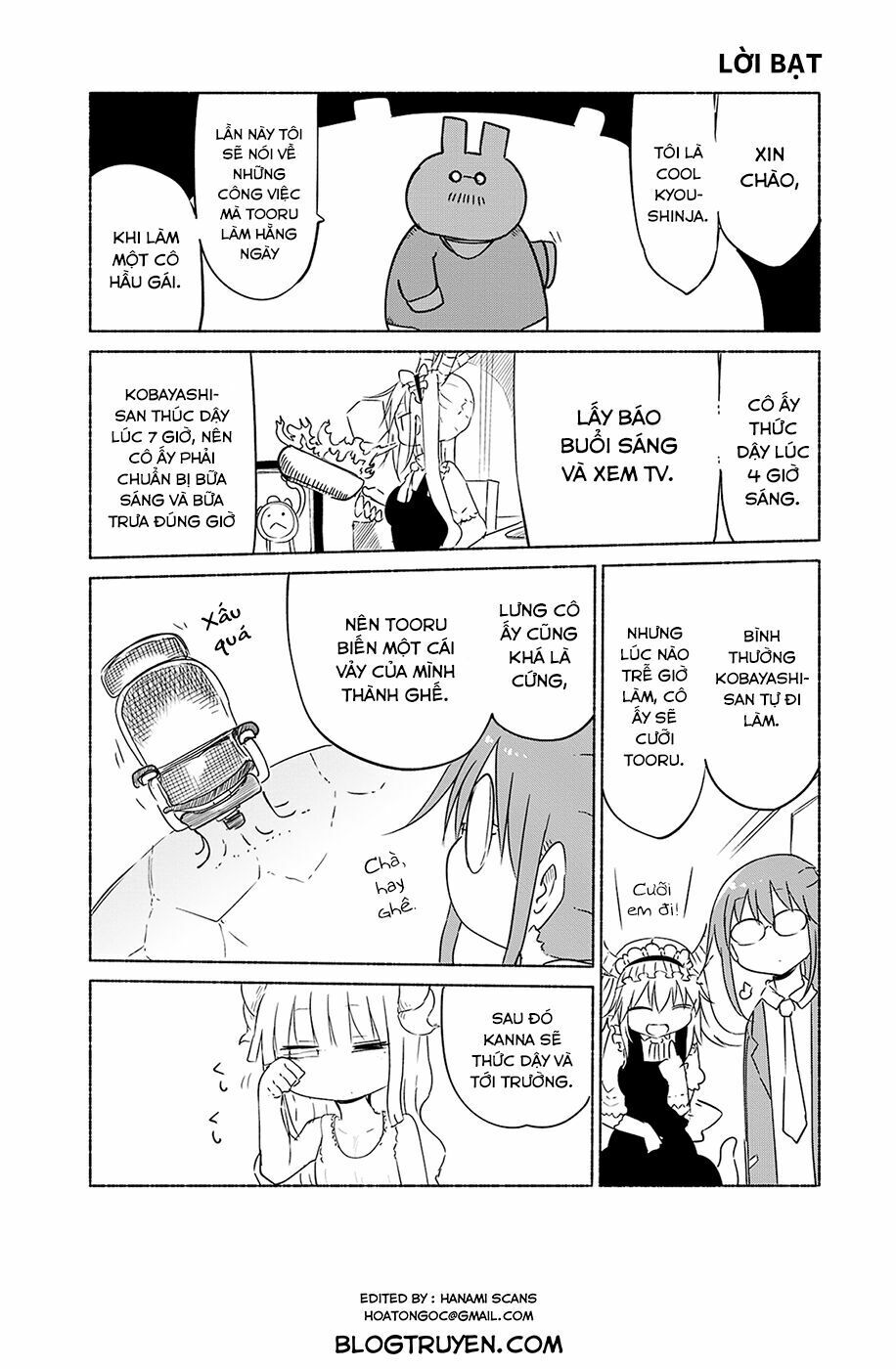 The Maid Dragon Of Kobayashi Chapter 30 - Trang 2