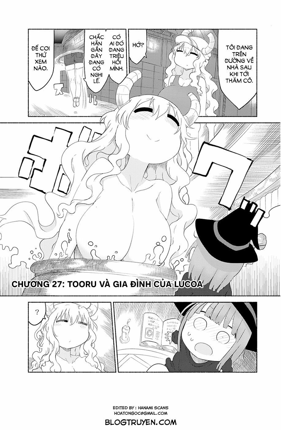 The Maid Dragon Of Kobayashi Chapter 27 - Trang 2