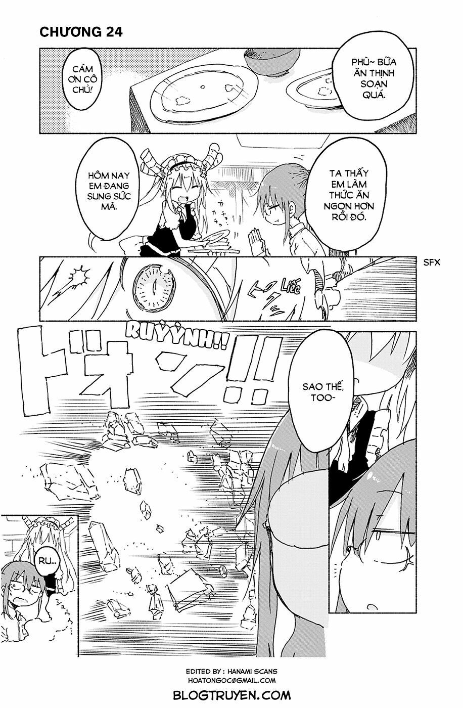 The Maid Dragon Of Kobayashi Chapter 24 - Trang 2