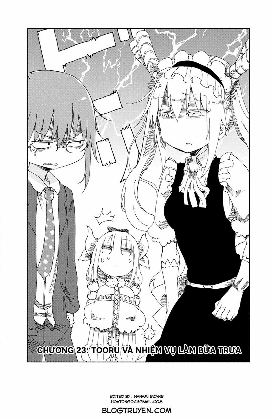 The Maid Dragon Of Kobayashi Chapter 23 - Trang 2