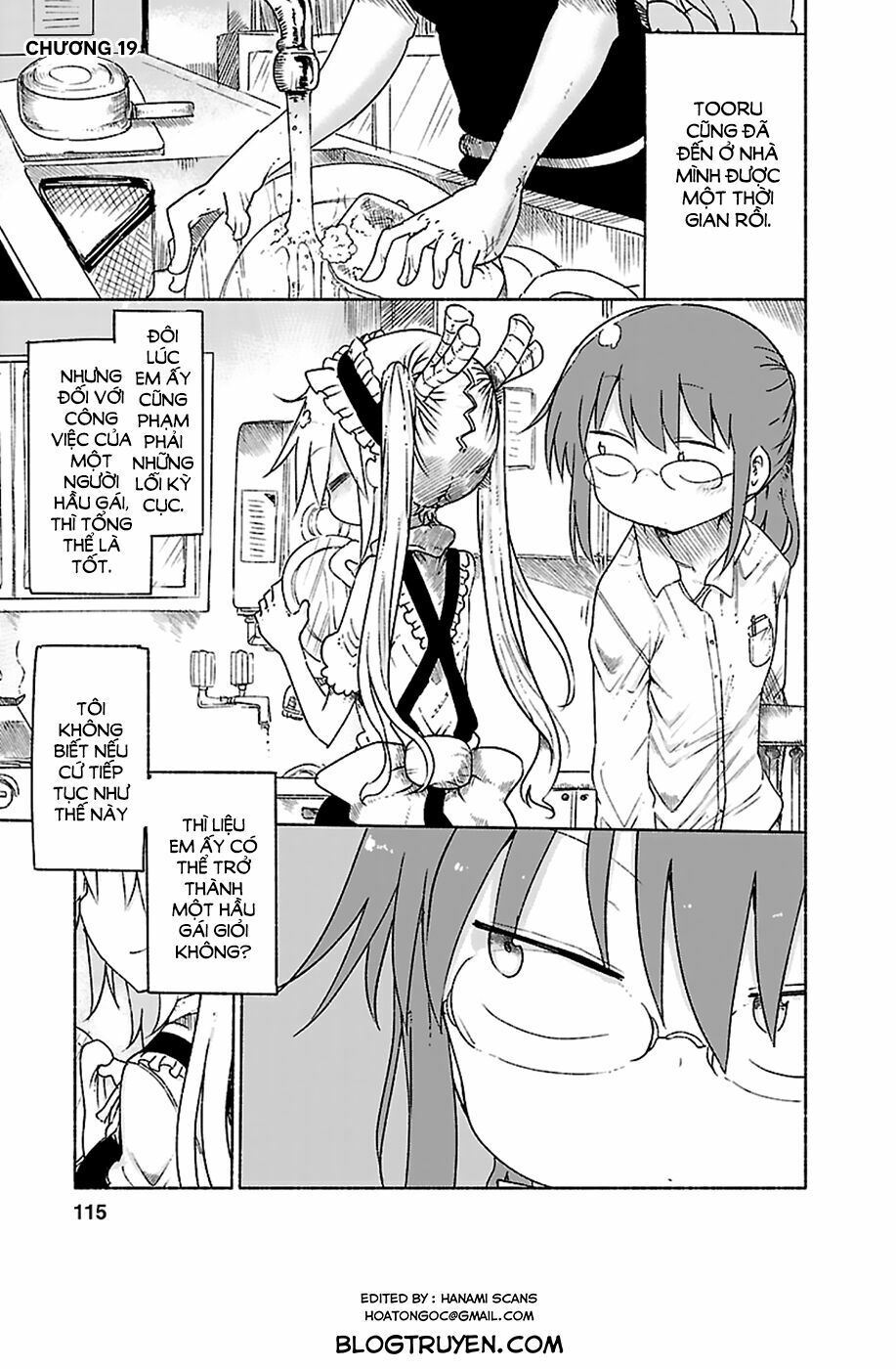 The Maid Dragon Of Kobayashi Chapter 19 - Trang 2