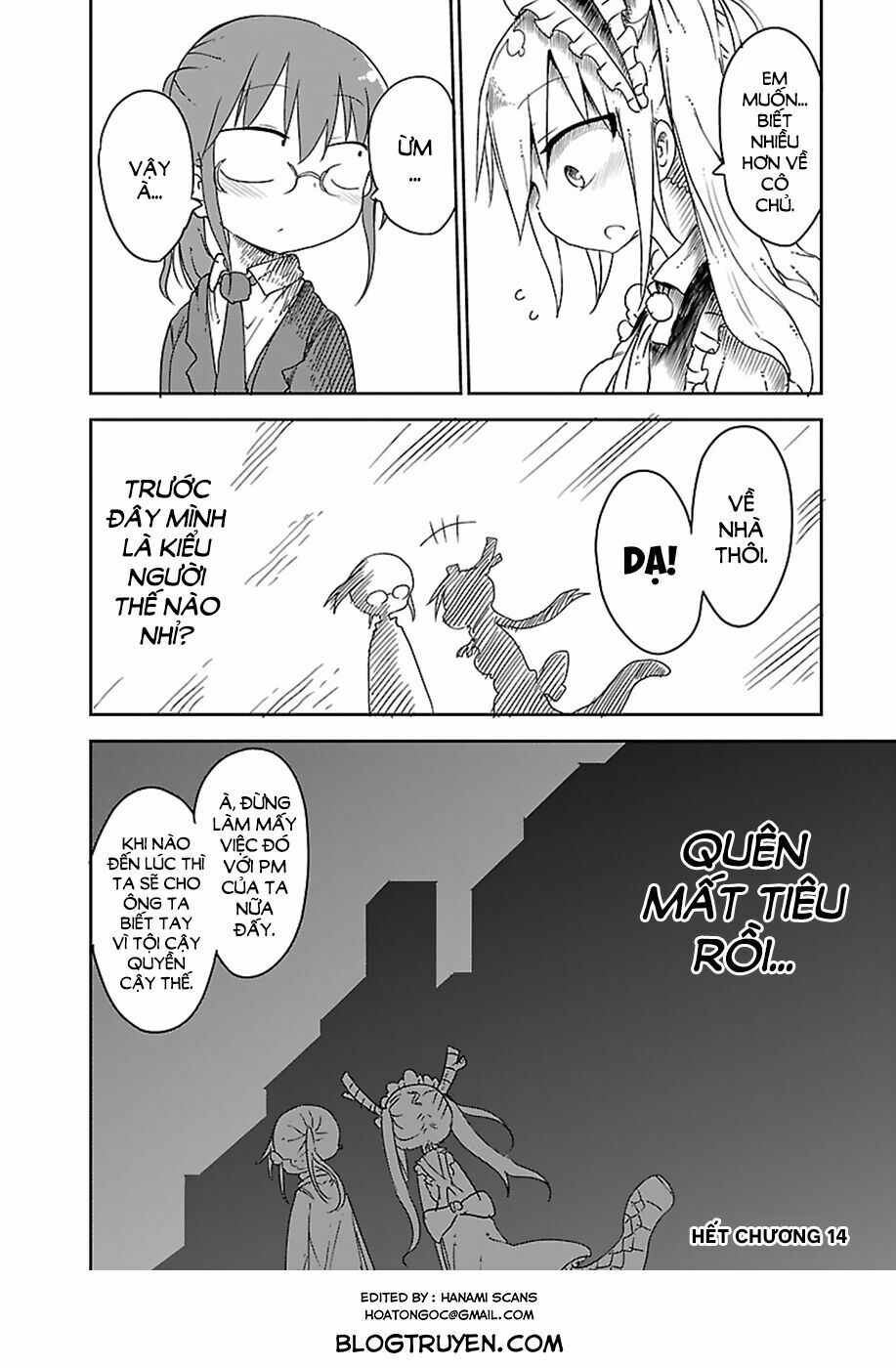 The Maid Dragon Of Kobayashi Chapter 14 - Trang 2