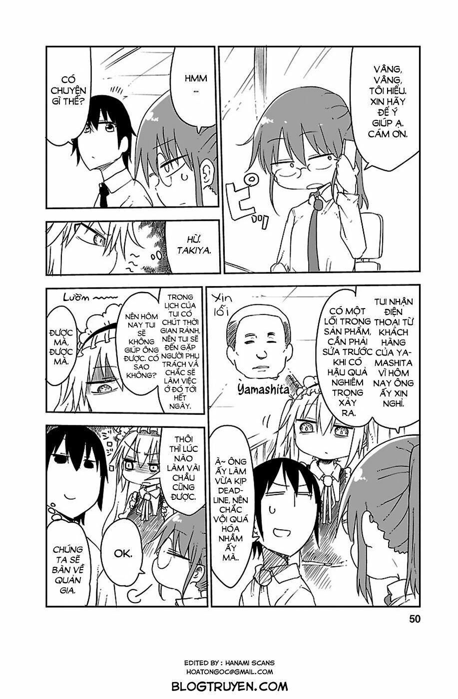 The Maid Dragon Of Kobayashi Chapter 14 - Trang 2