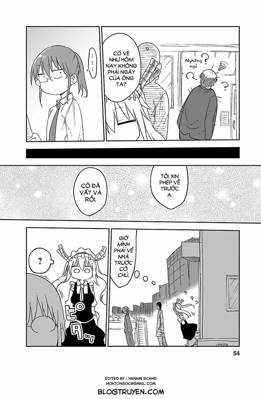 The Maid Dragon Of Kobayashi Chapter 14 - Trang 2