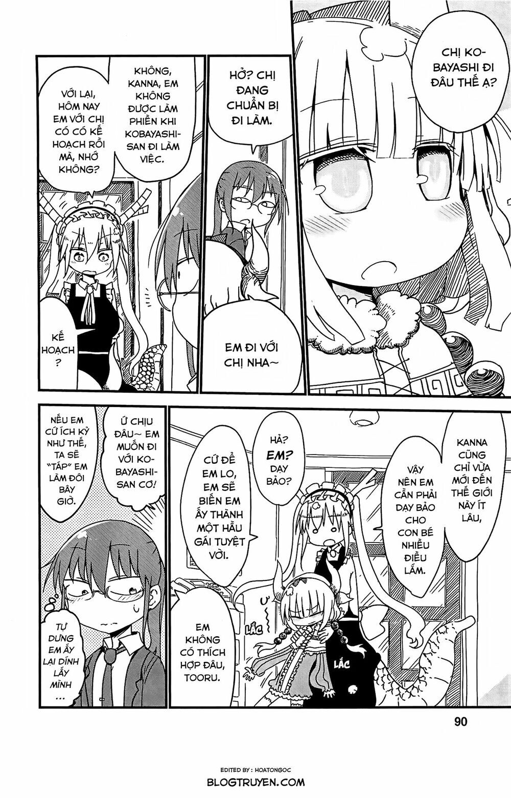 The Maid Dragon Of Kobayashi Chapter 7 - Trang 2