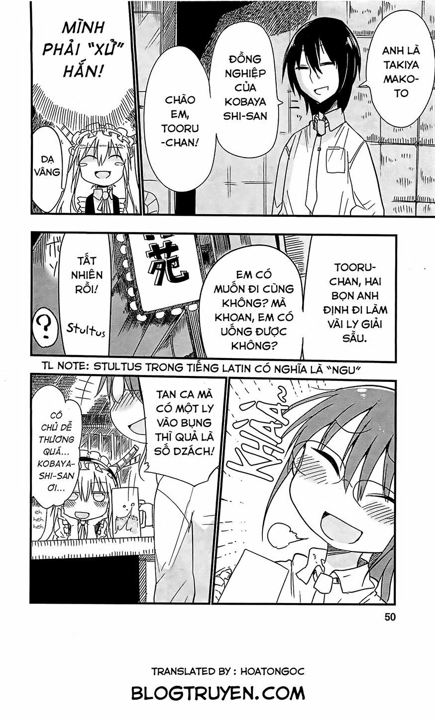 The Maid Dragon Of Kobayashi Chapter 4 - Trang 2