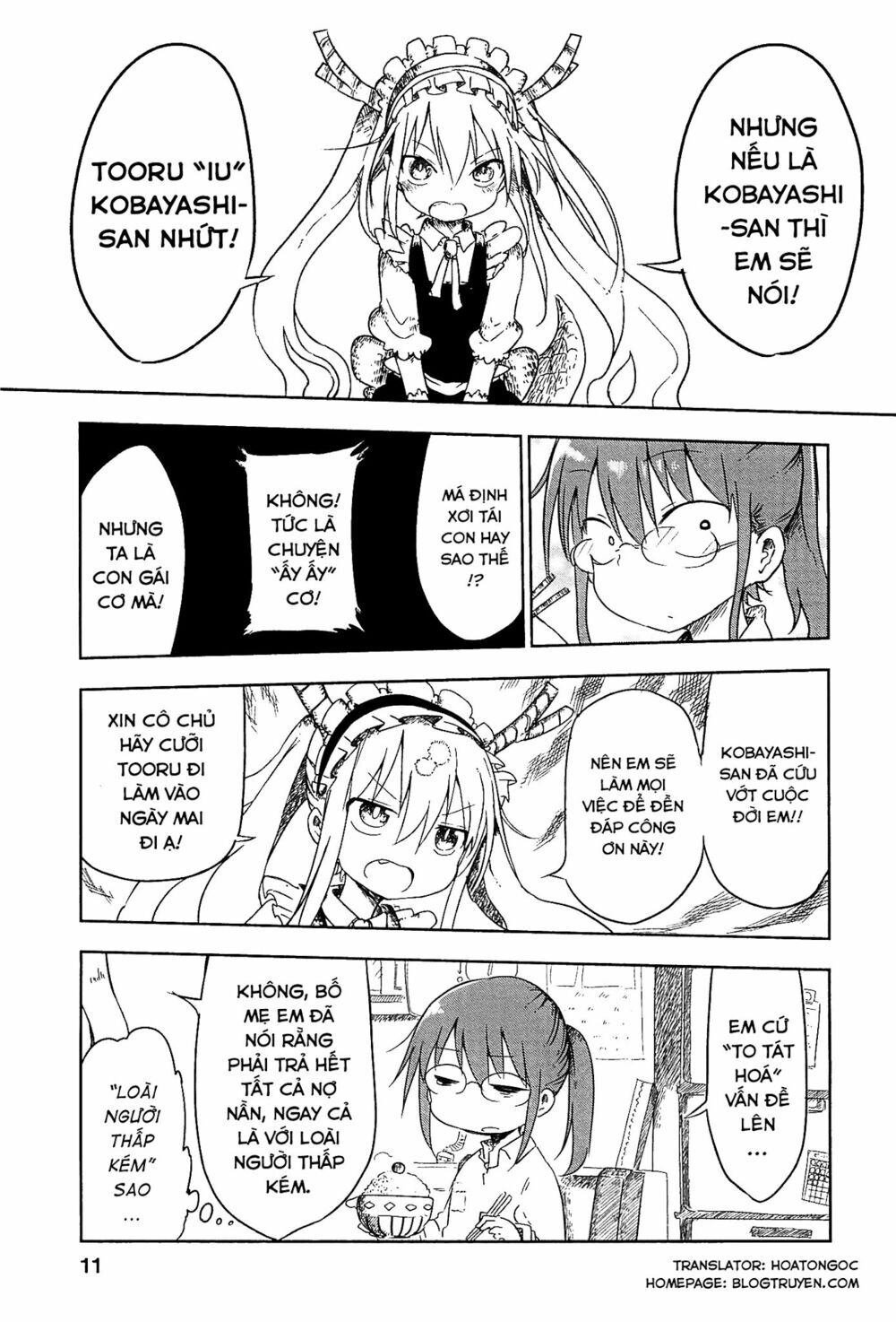 The Maid Dragon Of Kobayashi Chapter 1 - Trang 2