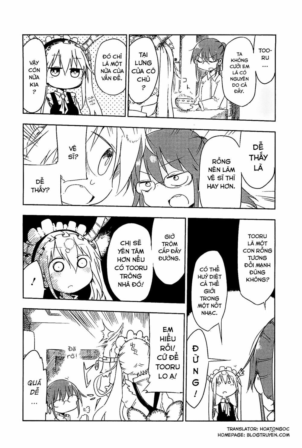 The Maid Dragon Of Kobayashi Chapter 1 - Trang 2