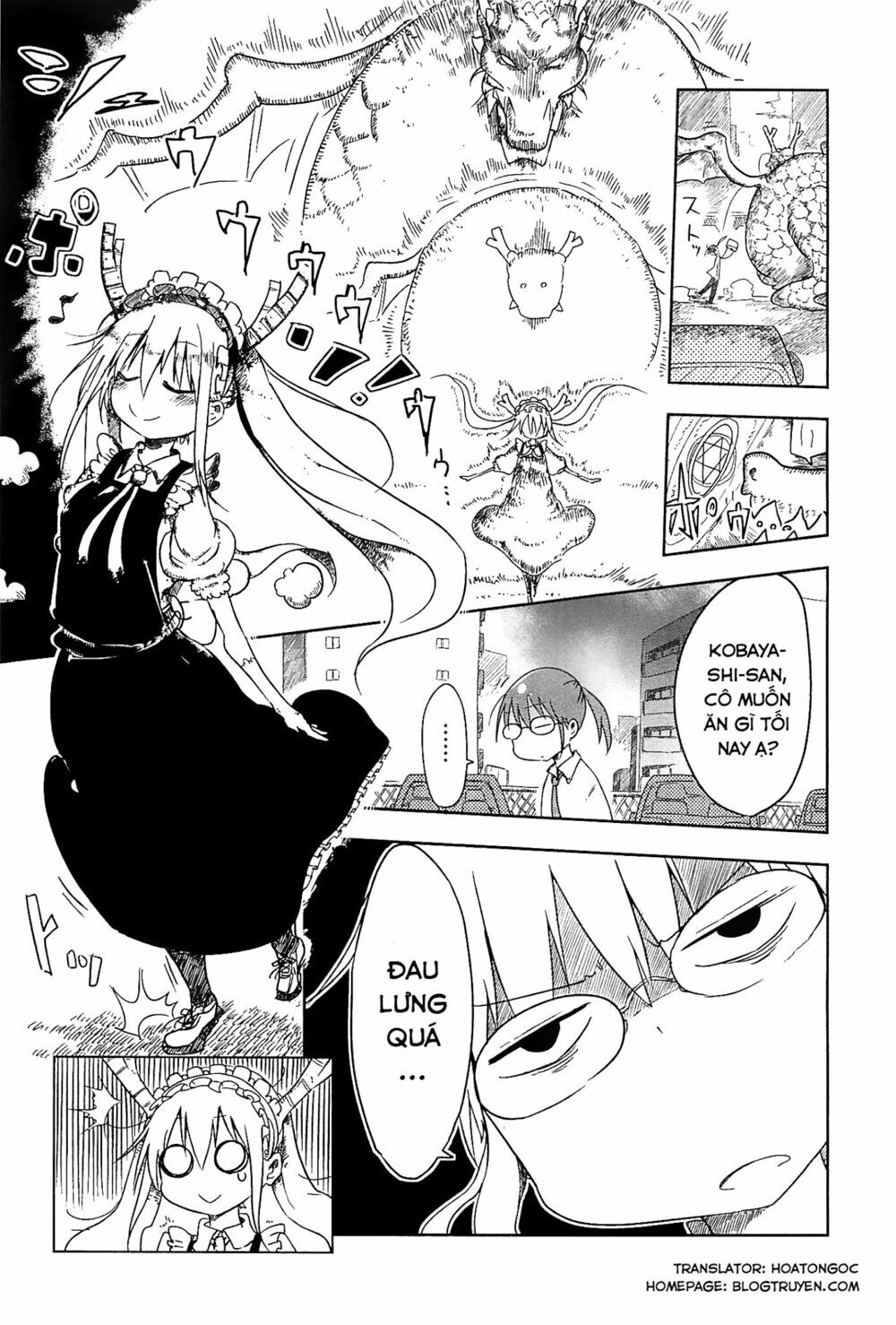 The Maid Dragon Of Kobayashi Chapter 1 - Trang 2