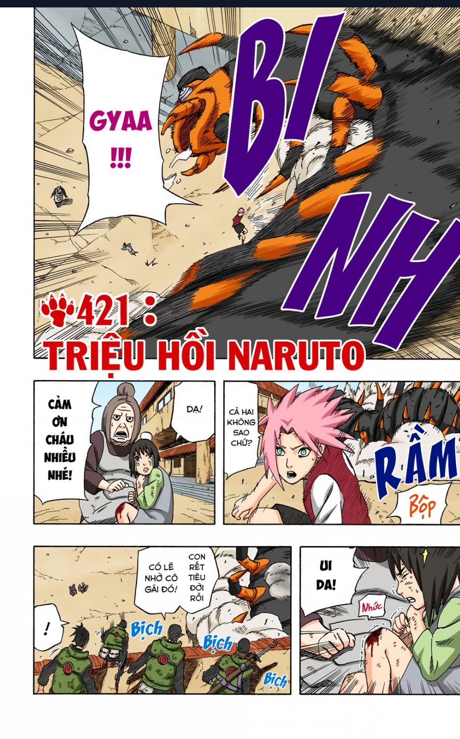 Naruto Full Màu Chapter 421 - Trang 2