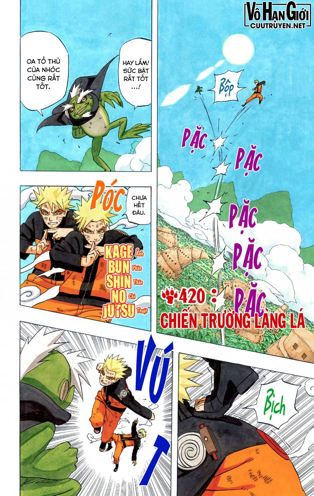 Naruto Full Màu Chapter 420 - Trang 2