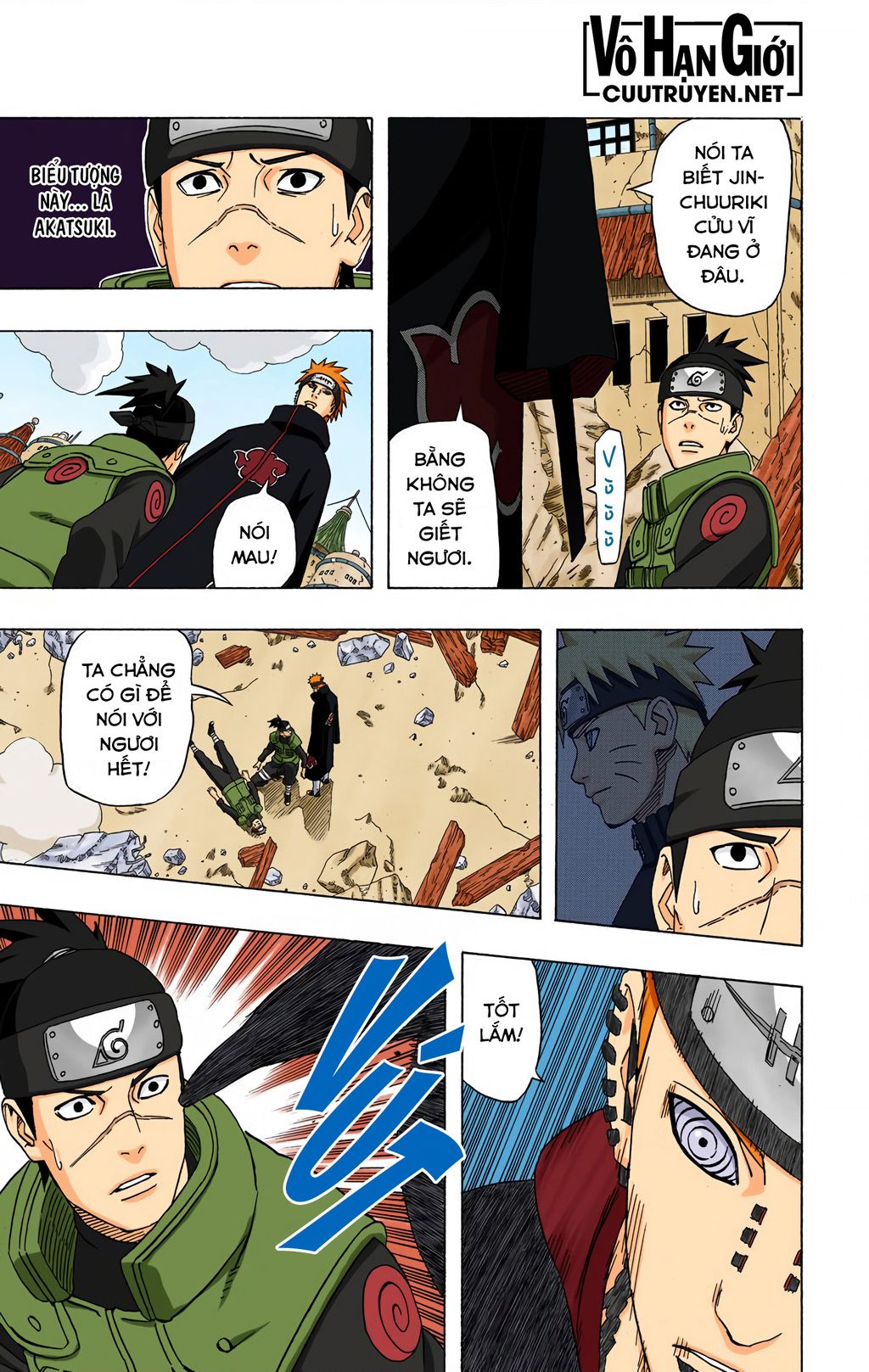 Naruto Full Màu Chapter 420 - Trang 2