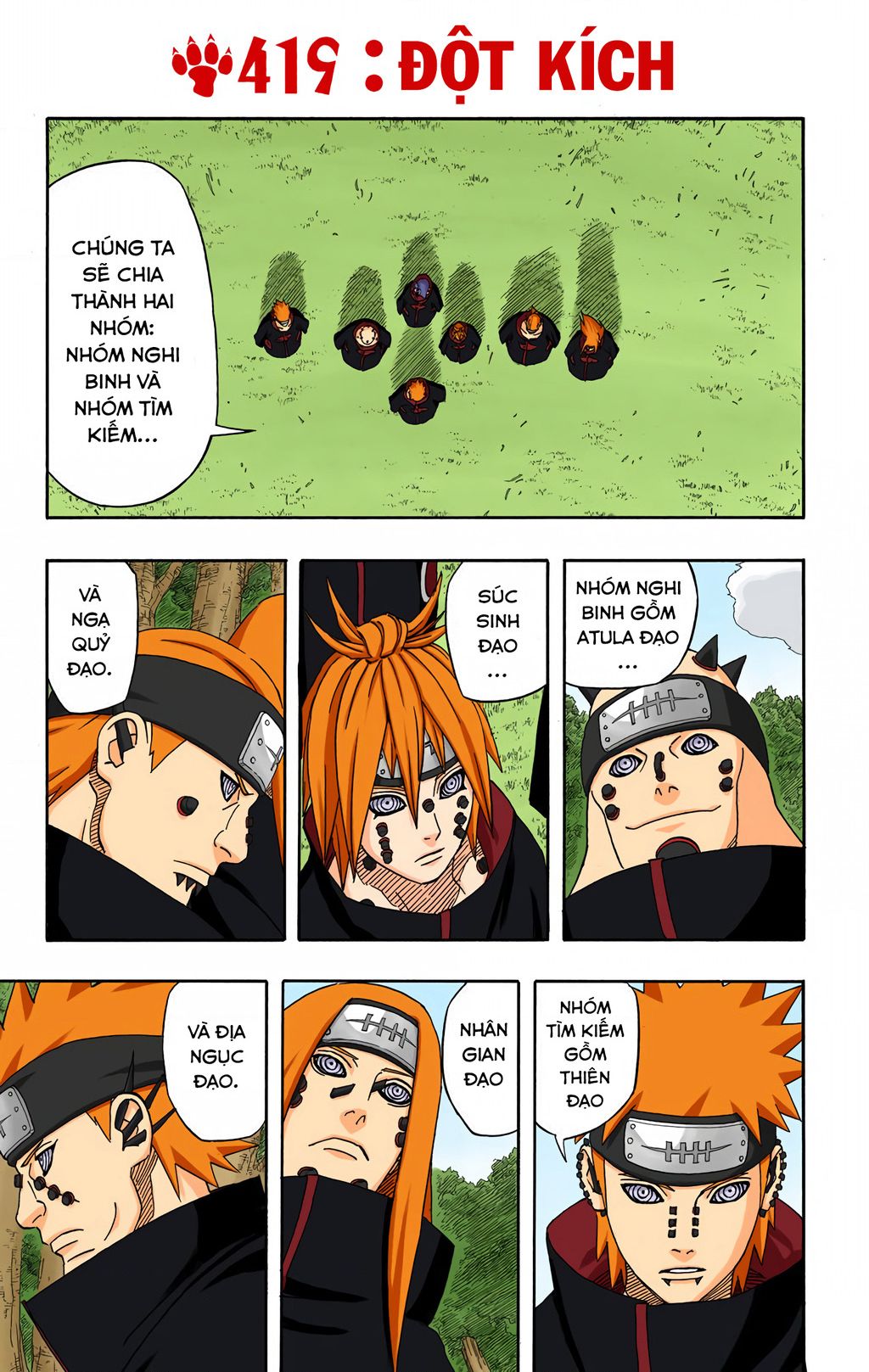 Naruto Full Màu Chapter 419 - Trang 2