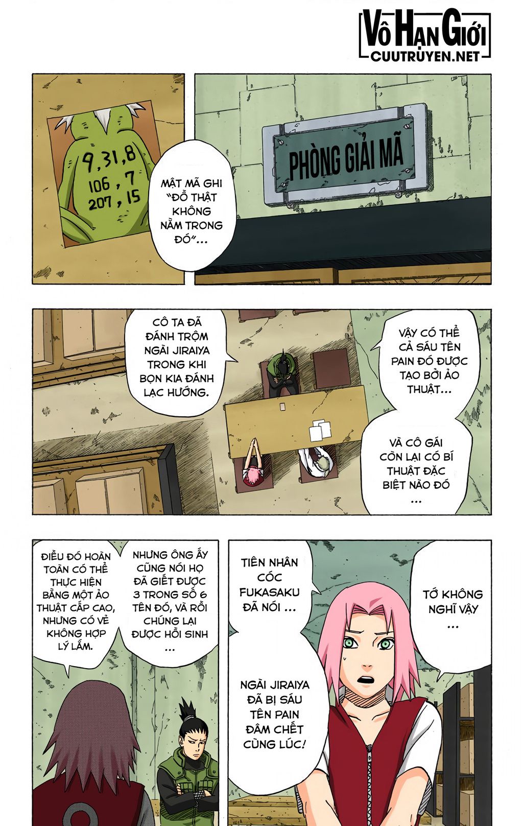 Naruto Full Màu Chapter 418 - Trang 2