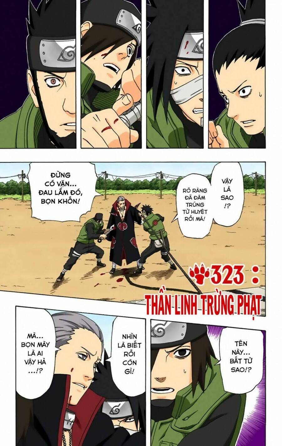 Naruto Full Màu Chapter 323 - Trang 2