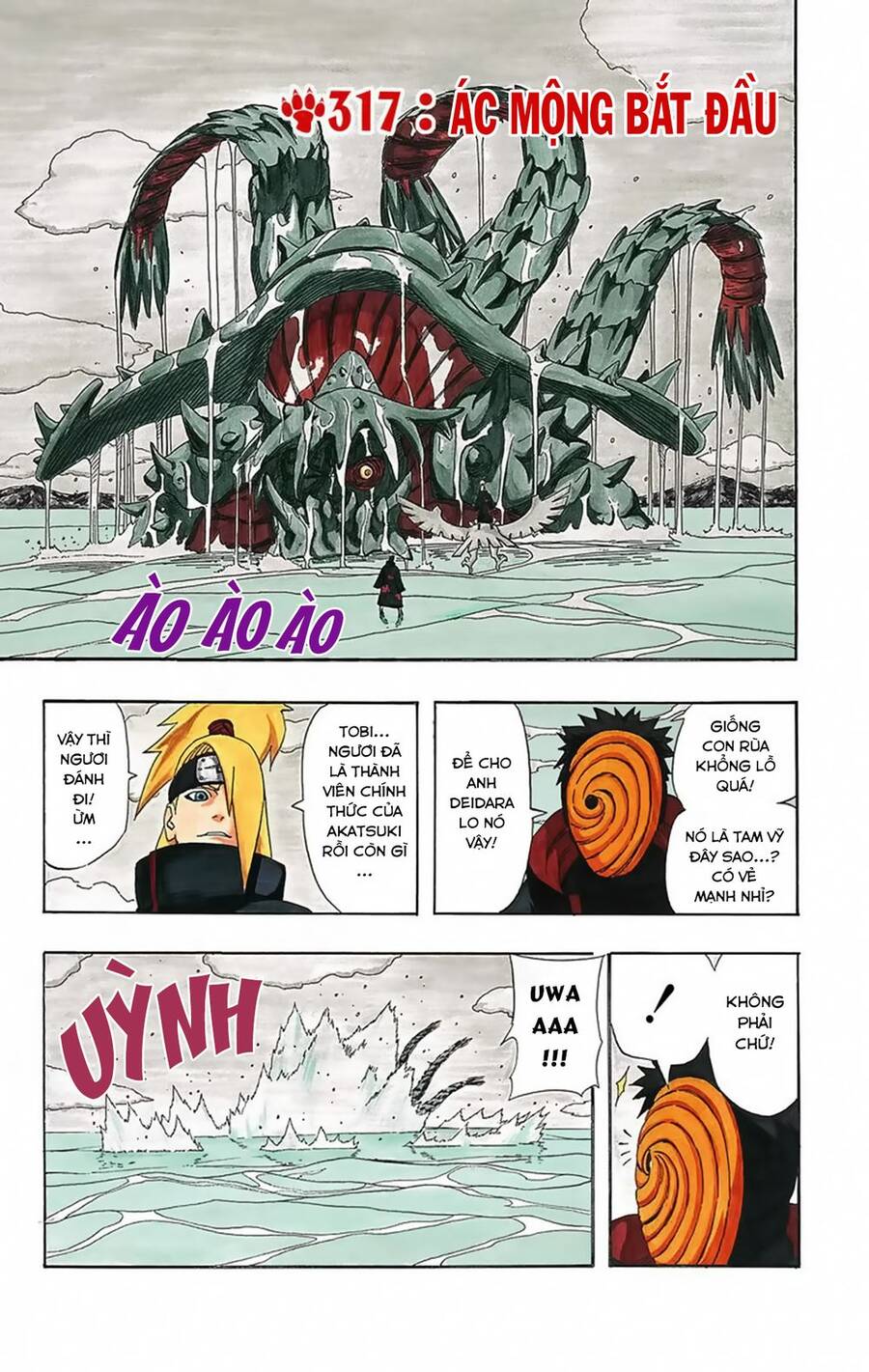 Naruto Full Màu Chapter 317 - Trang 2